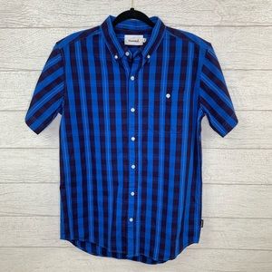 Diamond Supply Co plaid button up shirt